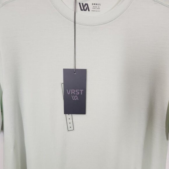 VRST Men's Icon Core Short Sleeve Tee in Muted Mint Size Small - Picture 7 of 8